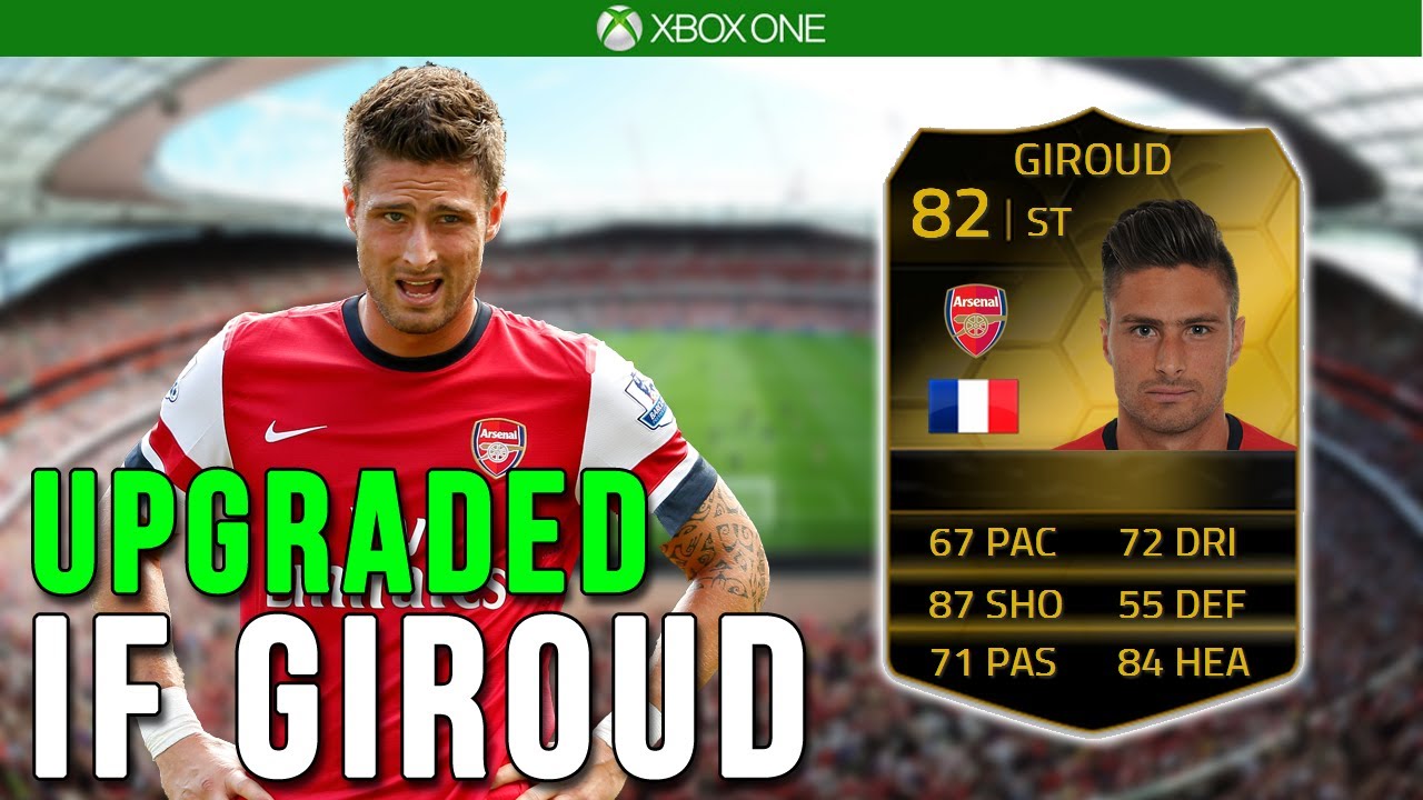 Fifa 14 - UPGRADED IF Olivier Giroud (82) Player Review w/ In Game Stats & Gameplay