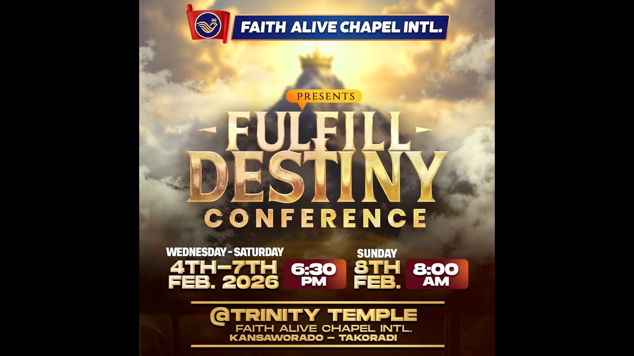 Day 3 - Fulfill Destiny Conference