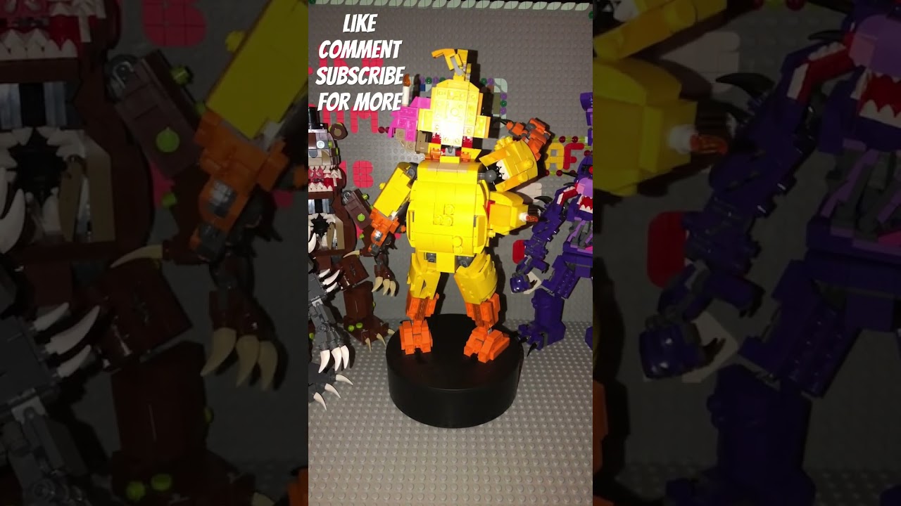 Lego FNAF twisted ones, twisted chica (in person)