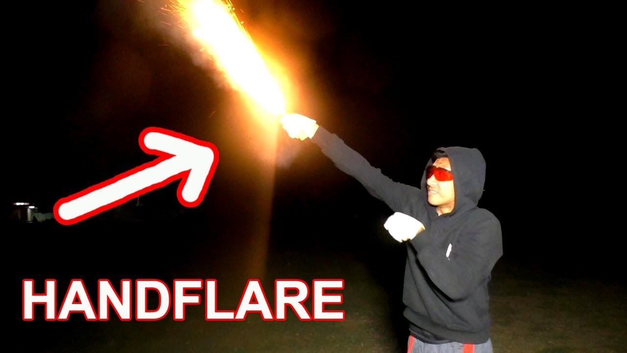 UJI COBA HAND FLARE VS STROBO FLASH, LEBIH TERANG MANA ?