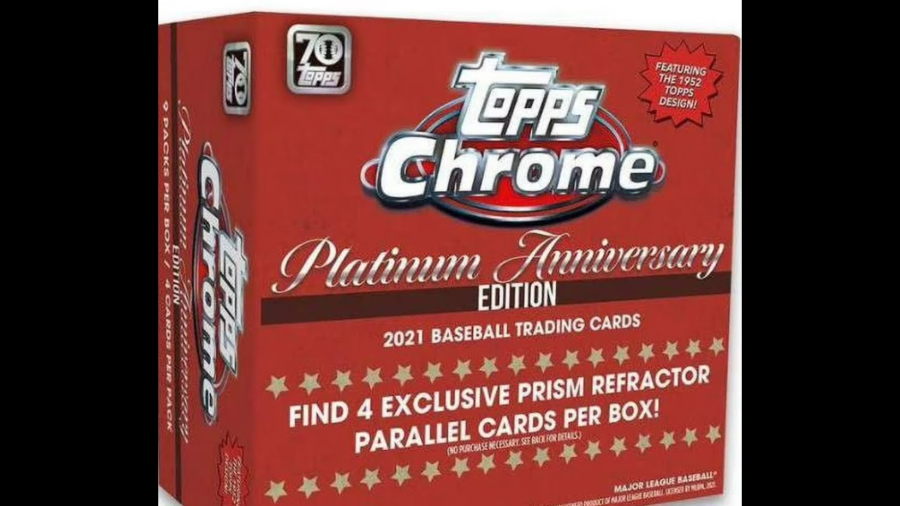 I'M TRYING TO COMPLETE THE SET OF 2021 TOPPS CHROME PLATINUM ANNIVERSARY!