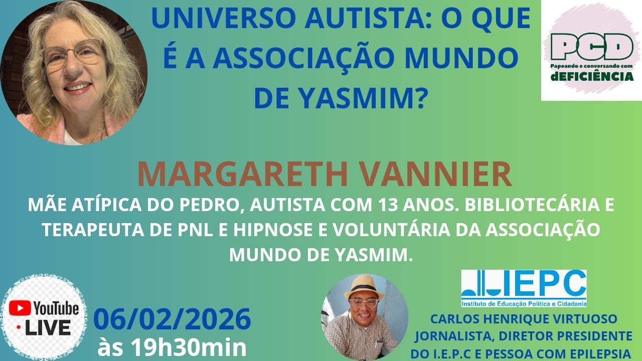 ASSOCIAÇÃO MUNDO DE YASMIM: DANDO VOZ E APOIO AOS AUTISTAS.