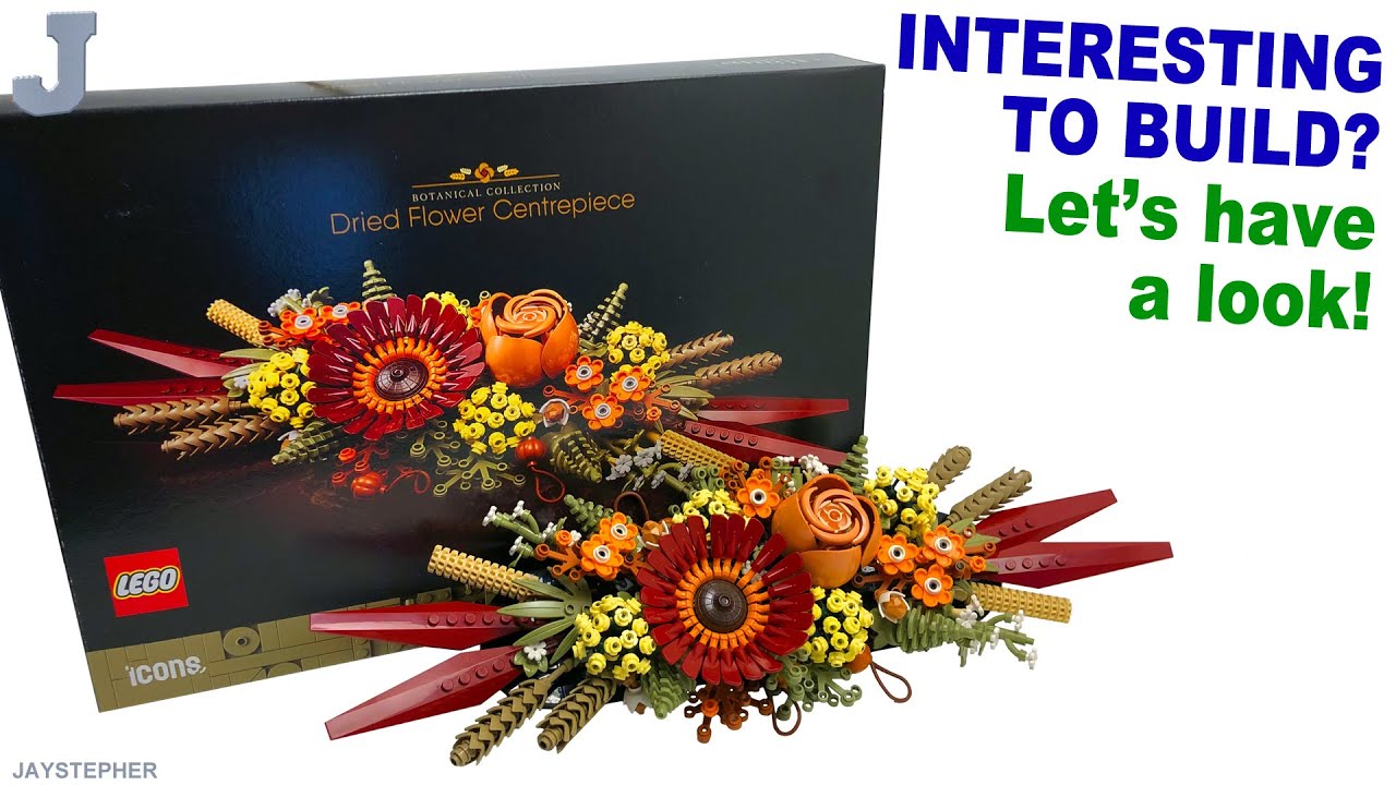 LEGO Icons 2023 Dried Flower Centerpiece 10314 Review