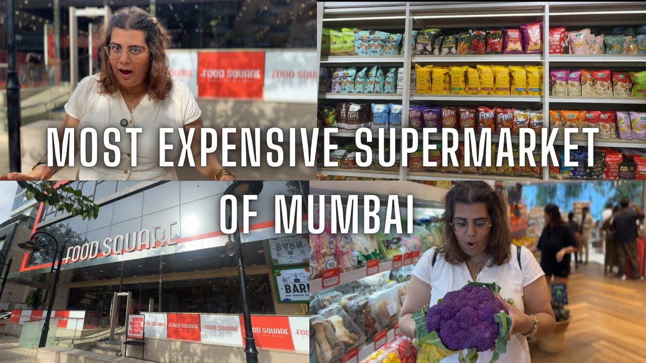 Expensive Grocery in Mumbai | Bubble Tea for 1300rs ? | celebrity Favourite place | is it worth it ?