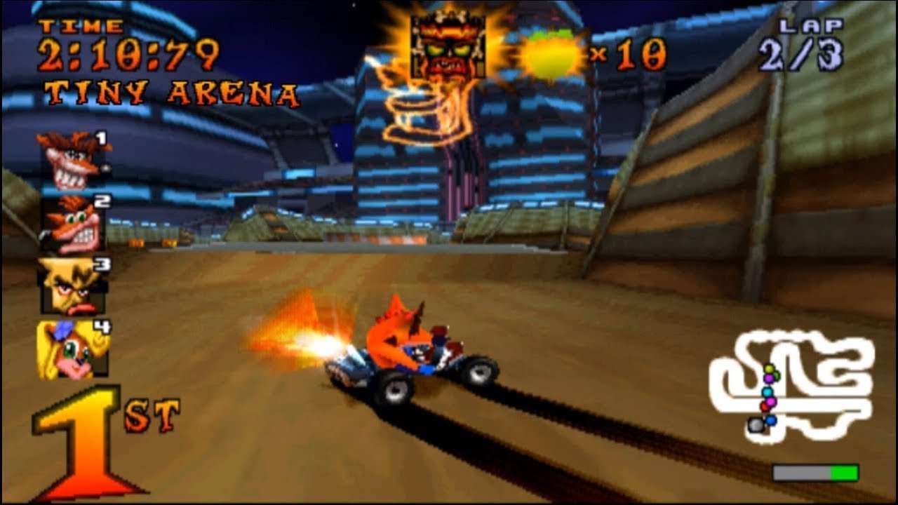 Atajos Crash Team Racing + Créditos En Español