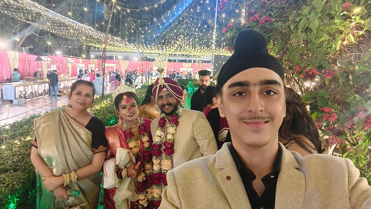 Wedding of Saptara and Harjot at HRS Bhawan✨❤️🎉 Congratulations 👏🤩