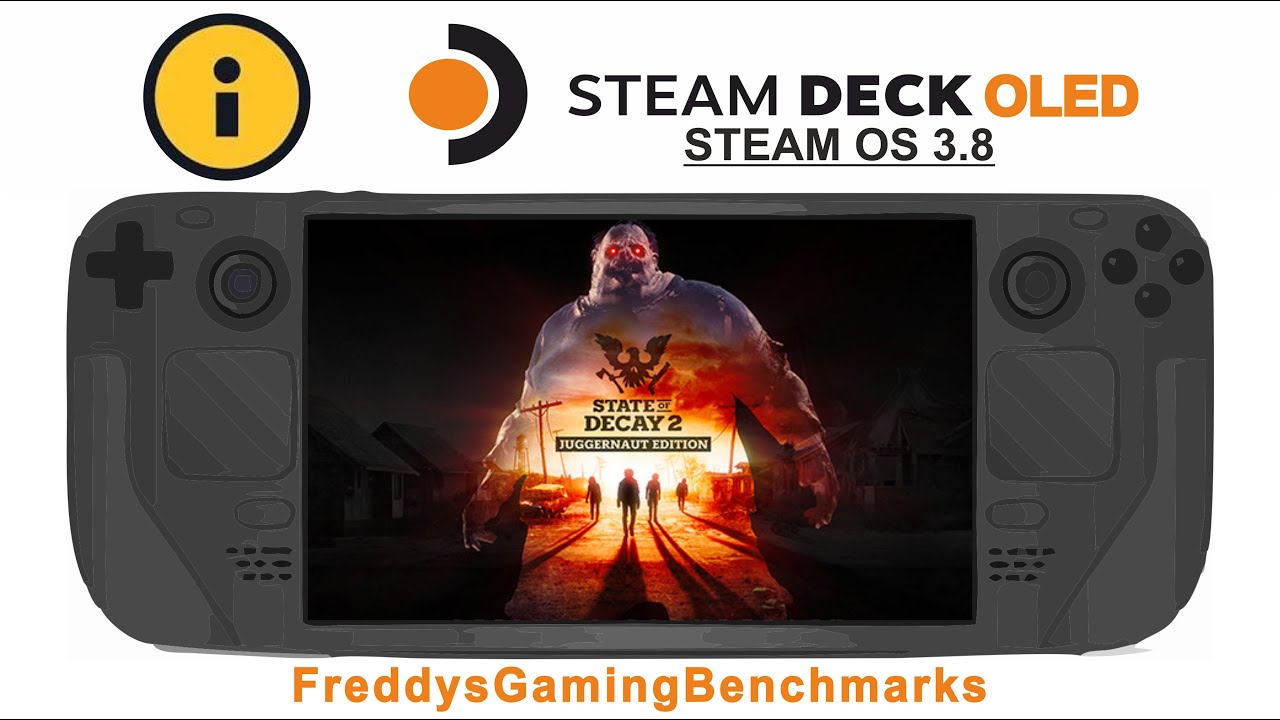 State of Decay 2 (Test 06.2025) on Steam Deck OLED with Steam OS 3.8