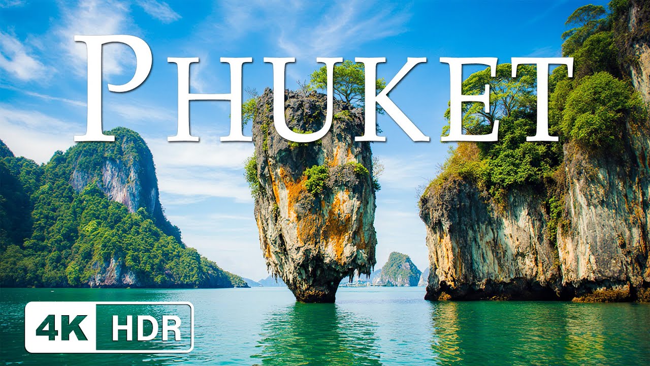 Spring in Phuket 4K 🌸 Tropical Paradise & Relaxing Meditation Music | Nature Film