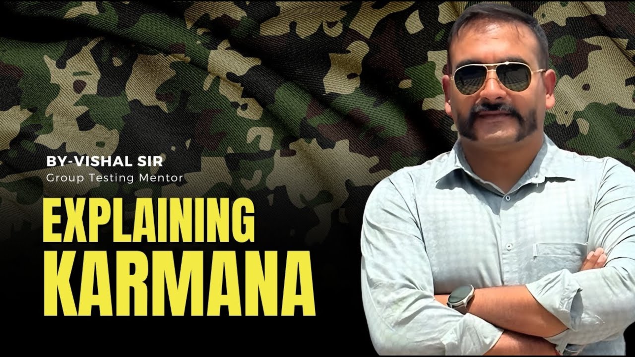 What is 'Karmana' in SSB? | SSB Interview |