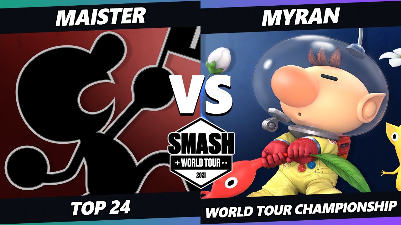 SWT Championship Top 24 - Maister (Game & Watch) Vs. Myran (Olimar) SSBU Ultimate Tournament