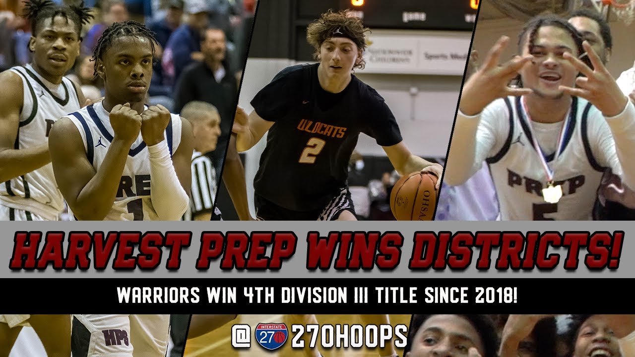 Harvest Prep wins ANOTHER DISTRICT TITLE?!? Warriors win D3 AGAIN! [Full Game Highlights]
