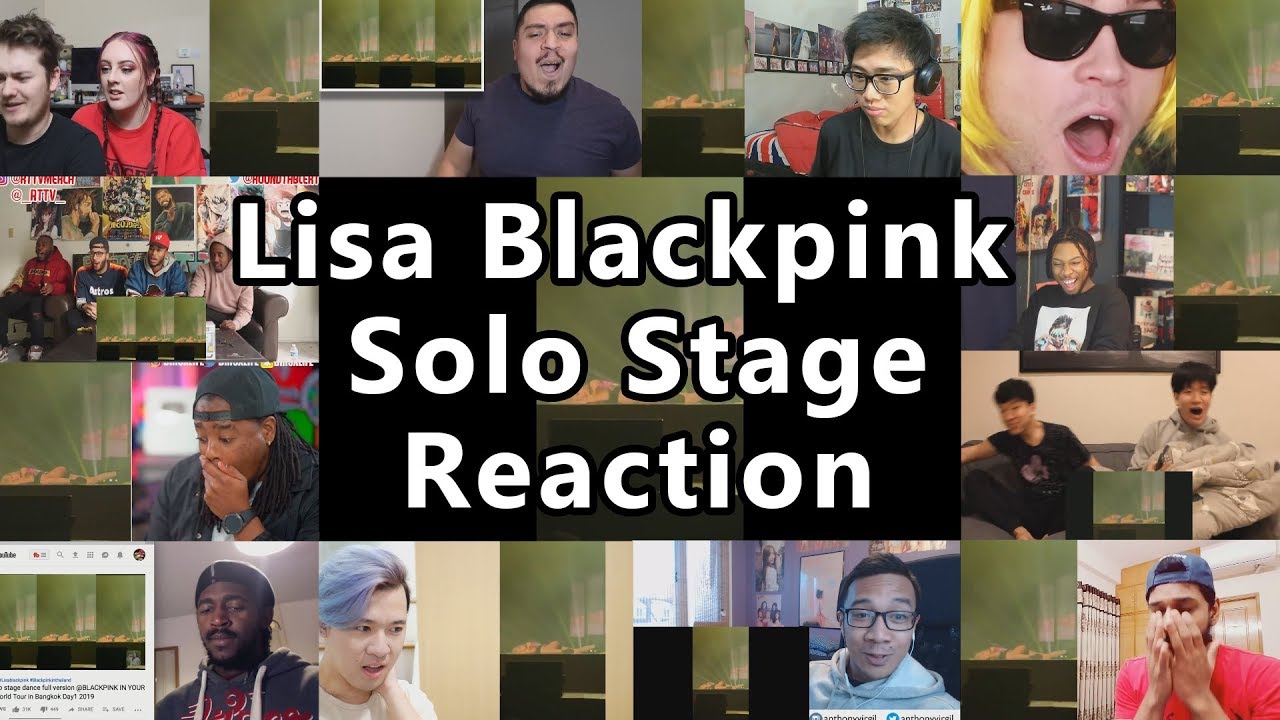[FANCAM] Lisa Blackpink solo stage @blackpink concert in Bangkok 