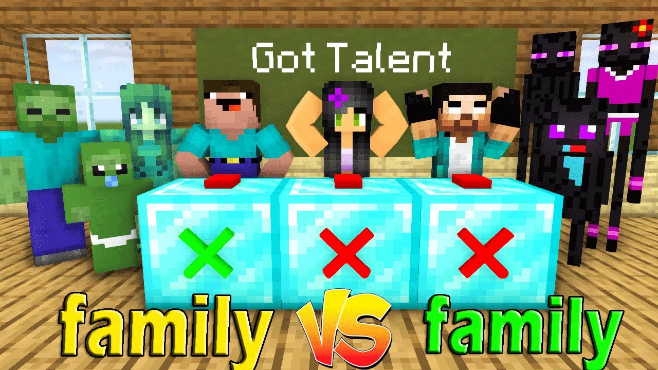 Monster School : Minecraft Got Talent - Funny Minecraft Animations
