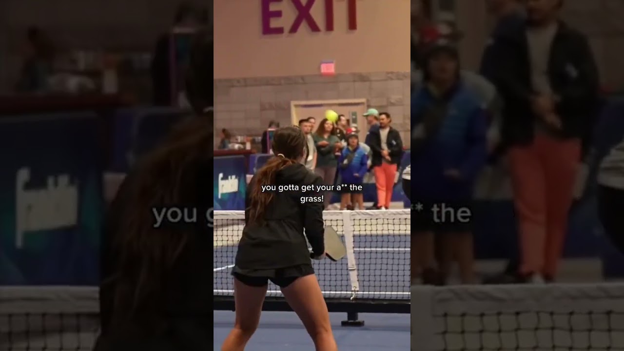 Ever heard someone talk this much trash playing pickleball? 🤣