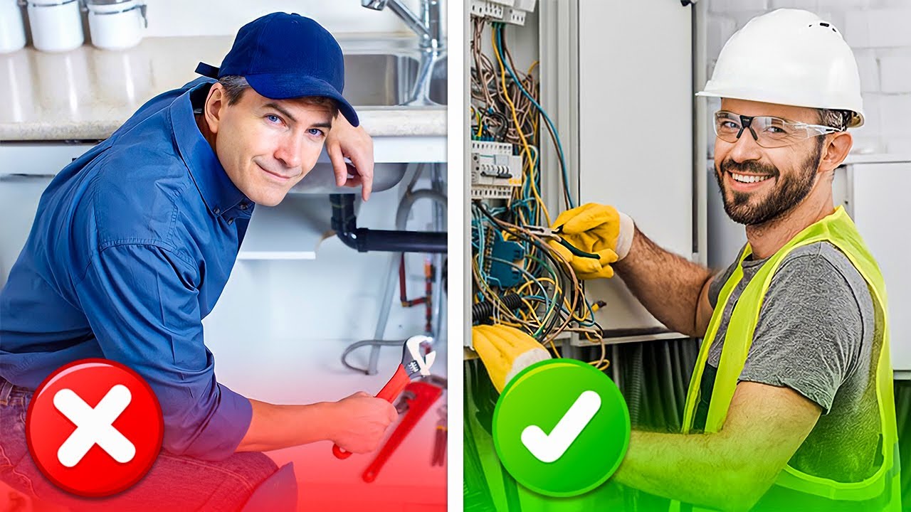 Electricians vs Plumbers.. Which Trade Should You CHOOSE?