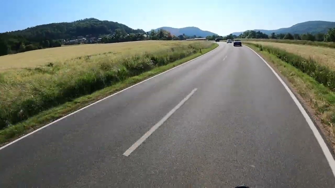 lowres daytime motorcycle teststream (Hyosung GV 125 S Aquila)