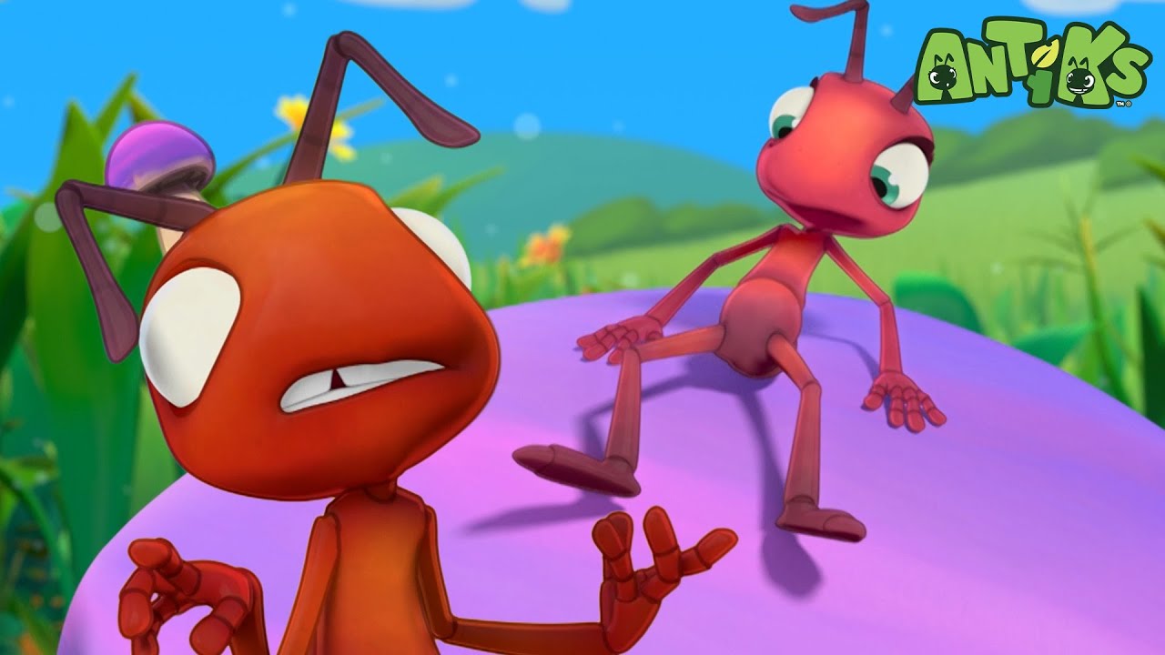 Crazy Mushroom Chase 🍄 | Antiks 🐜 | Funny Cartoons for Kids