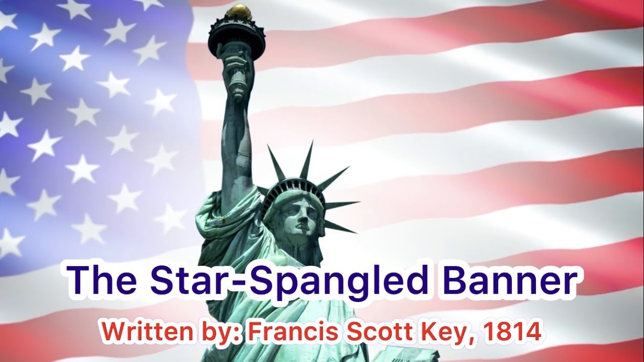 The Star-Spangled Banner (with Lyrics)｜United States of America National Anthem