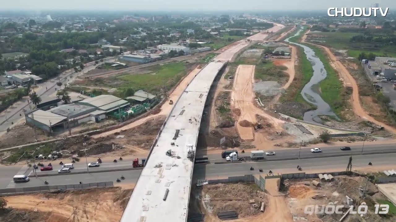 Vành Đai 3 từ QL13 đến cầu Bình Gởi