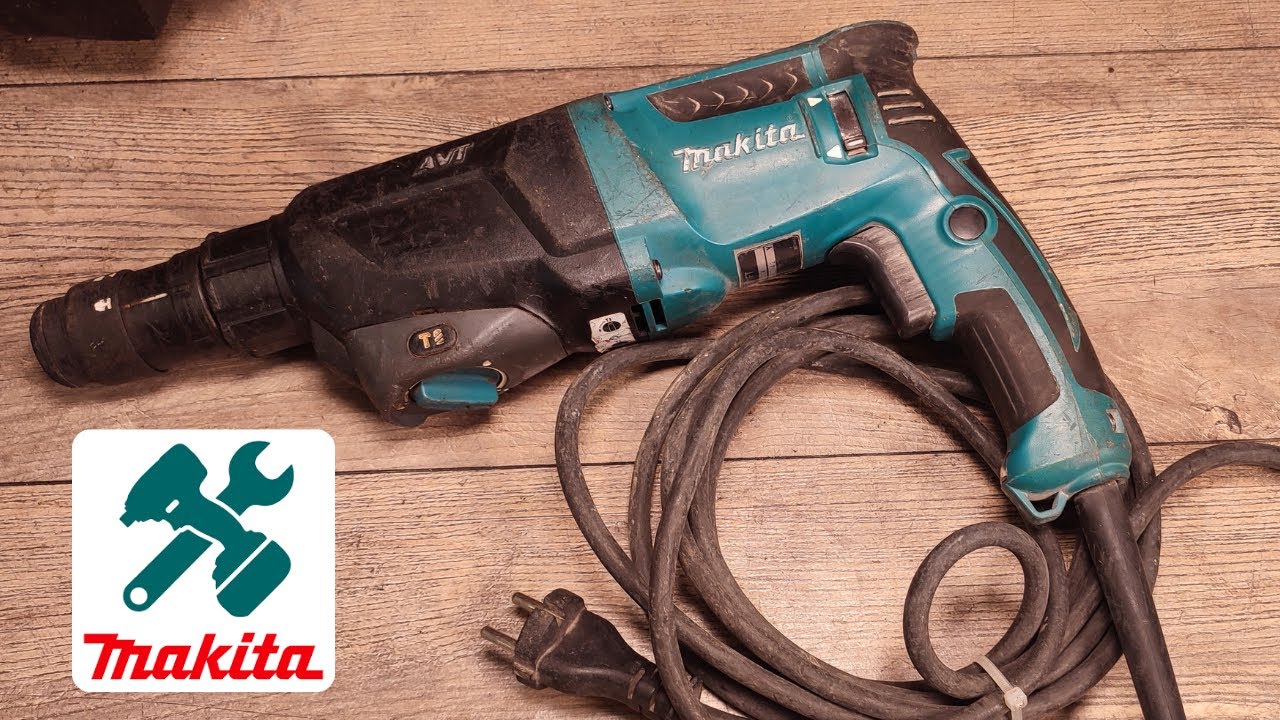 Полный ремонт молотка Makita HR2611FT