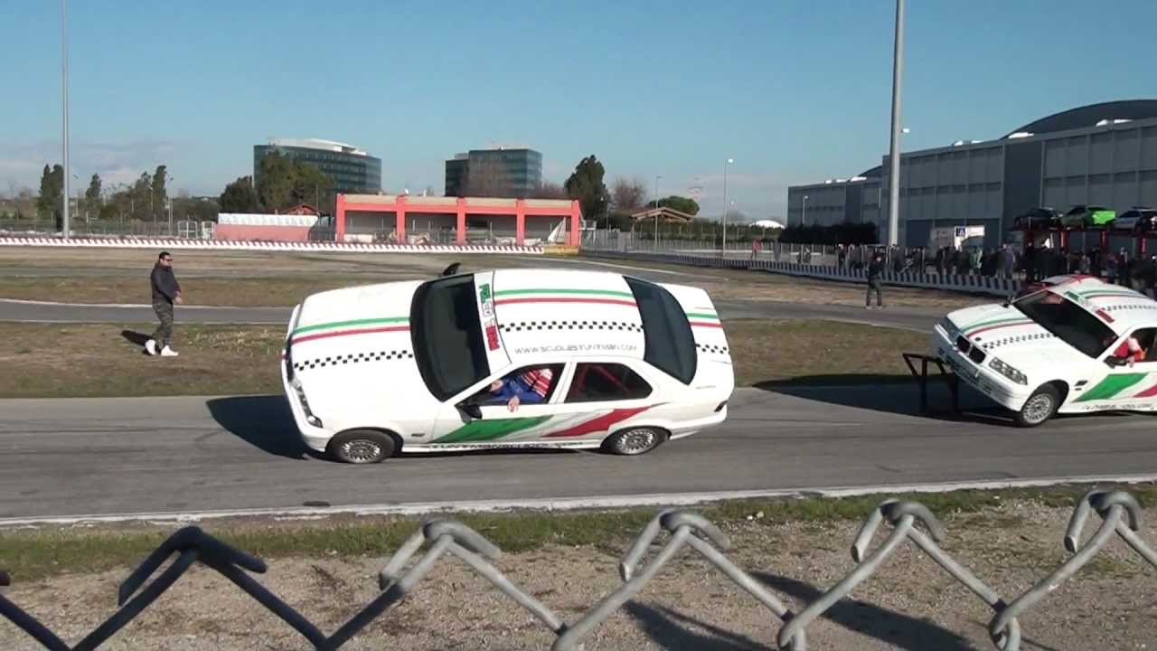 Crazy Car Stunts Driving on Two Wheels (2) - Video
