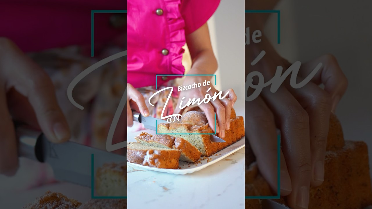 Bizcocho de lim&oacute;n | tierno y esponjoso 😋