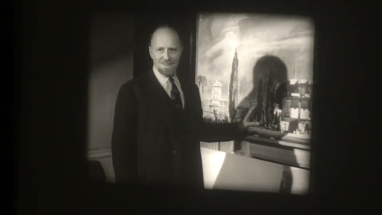16mm Film Sir Basil Spence Documentary (1950’s) b&w sound 400ft reel