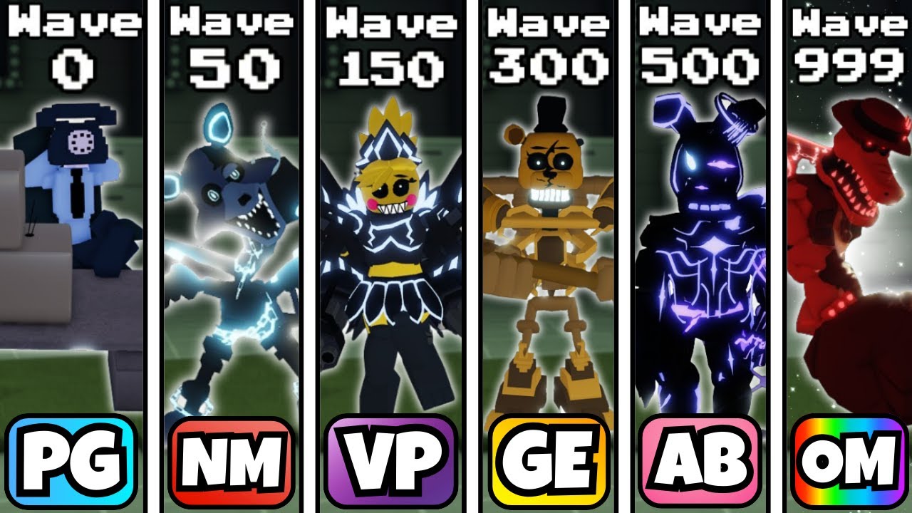 I USED VENGEANCE UNITS ONLY.. (Five Nights TD)