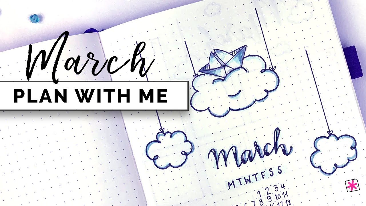 Plan With Me || March 2018 || Bullet Journal