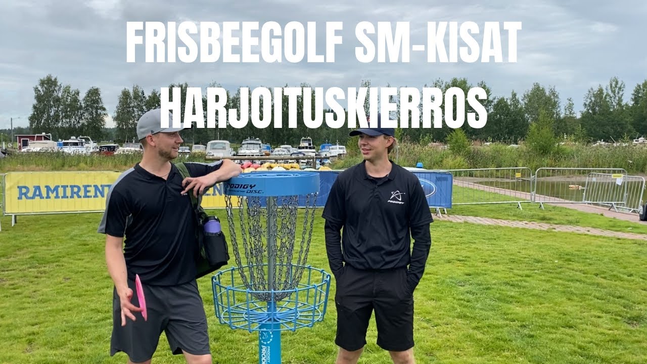 FRISBEEGOLF SM-KISAT HARJOITUSKIERROS w/ Seppo Paju