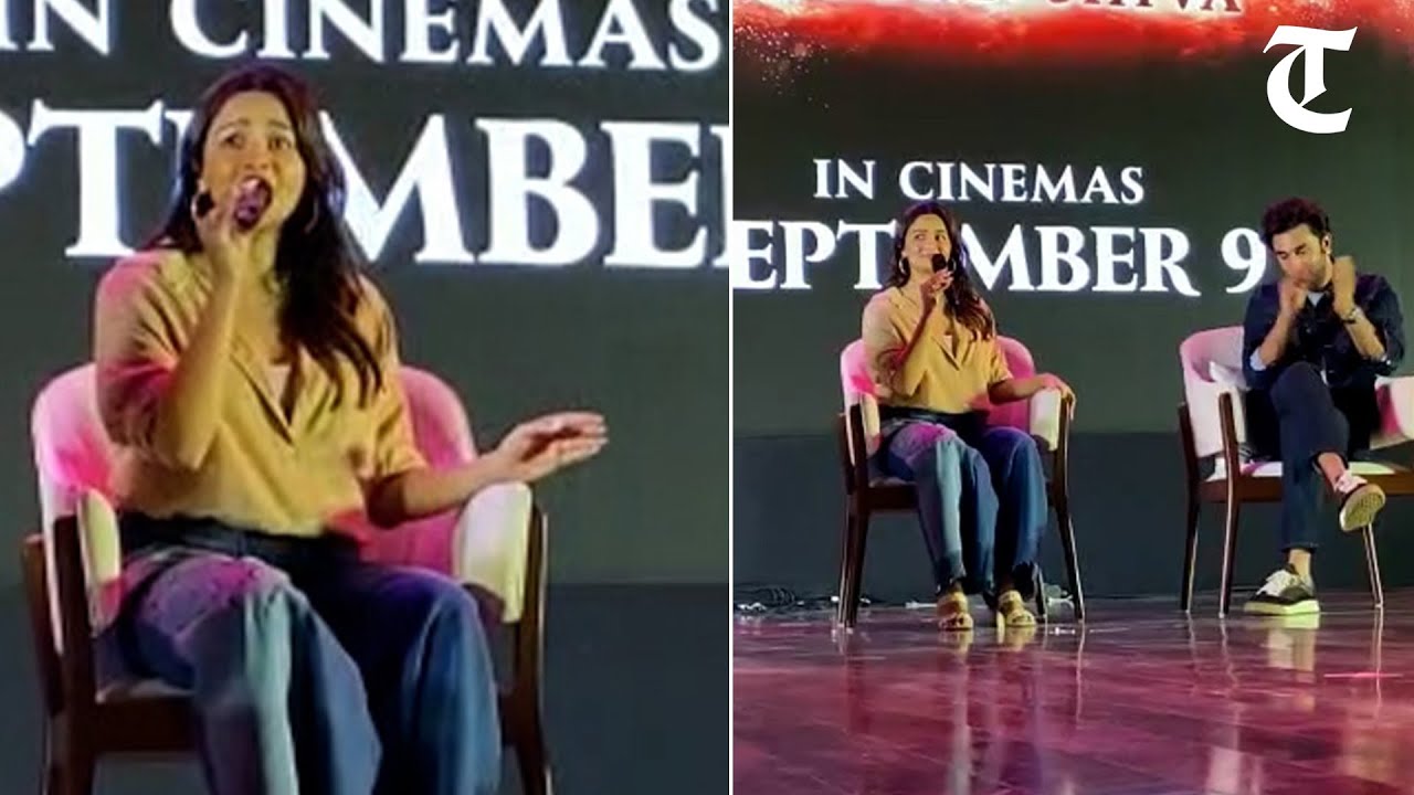 Alia Bhatt sings Kesariya song from Brahmastra at a special event at IIT Mumbai