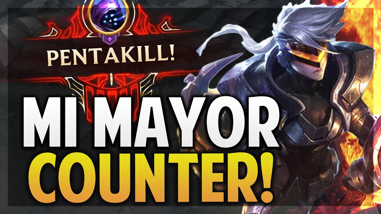 ¡JUEGO CONTRA MI COUNTER Y SE HACE PENTAKILL! | VI JUNGLA | League of Legends
