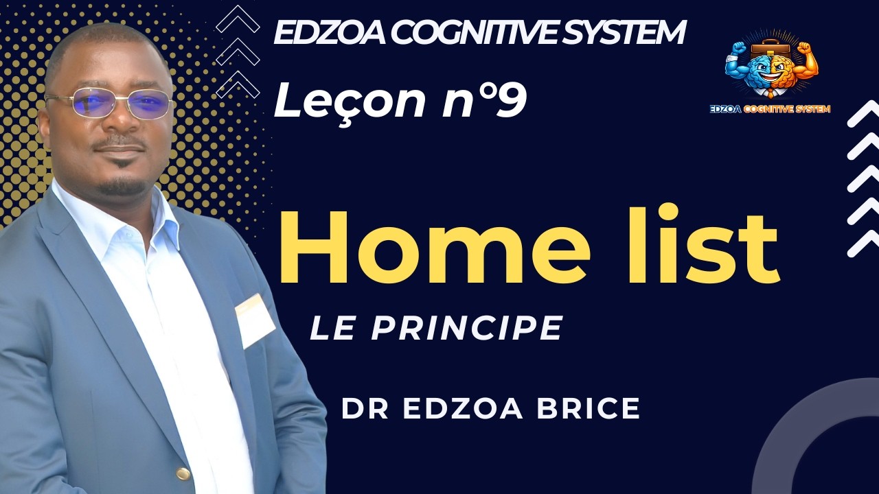 JOUR 9  Technique Home List : Mémoriser des Informations dans l’Ordre avec la Mémoire Spatiale |
