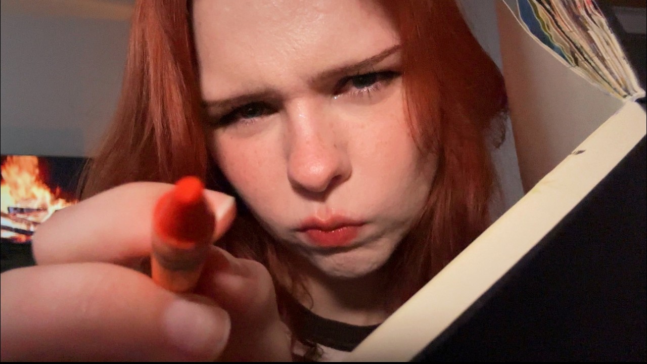 ASMR Girl With No Boundaries Draws You