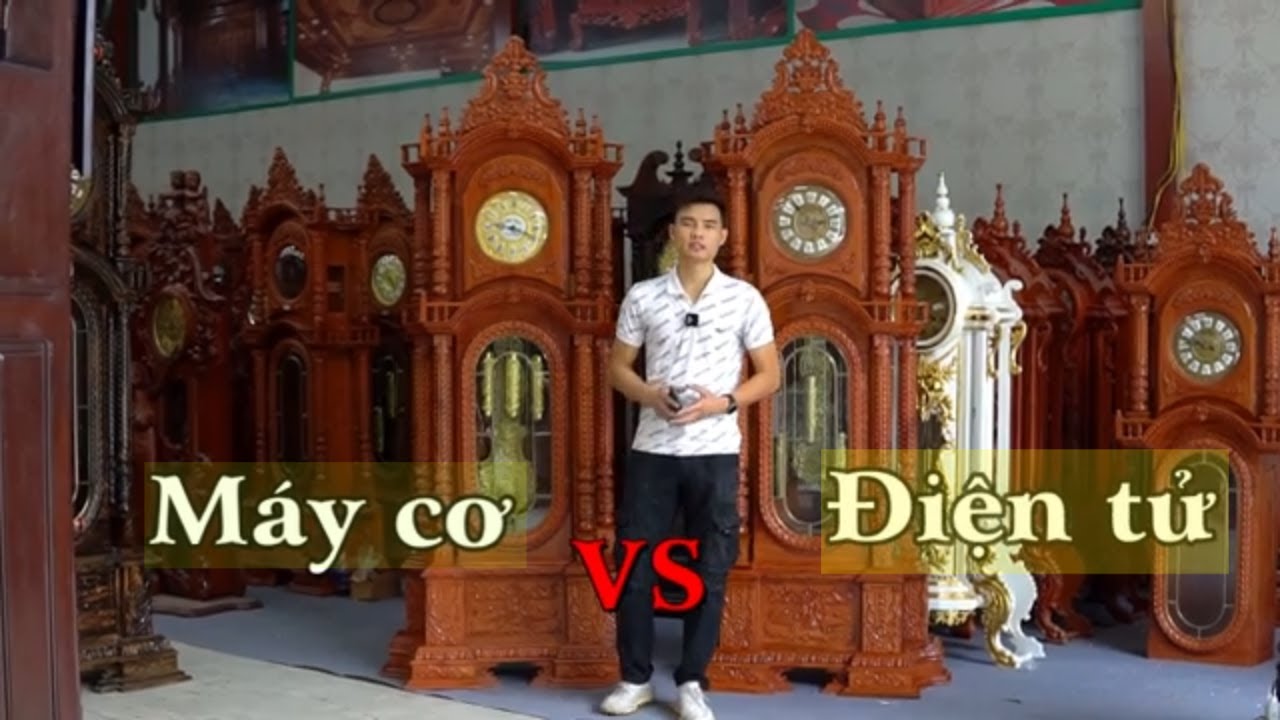 So Sánh Đồng Hồ Cây Máy Cơ Và Máy Điện Tử  | Đồng Hồ Cây Tuấn Thành