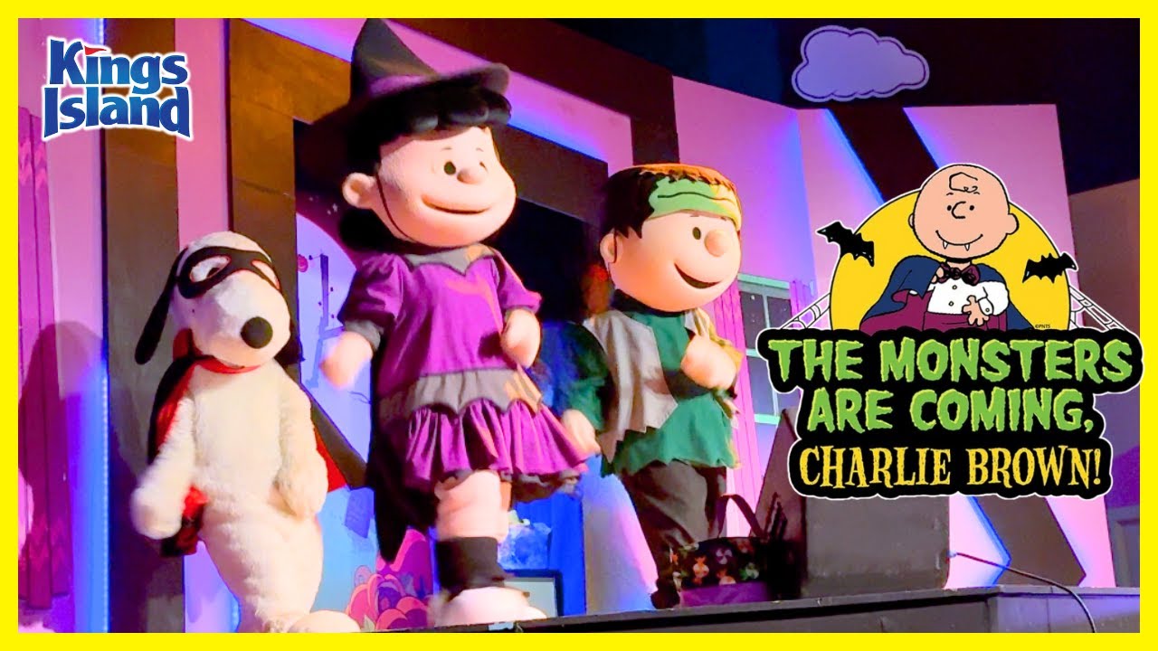 🎃 The Monsters Are Coming, Charlie Brown! Kings Island Halloween Show + Meet & Greet 2025