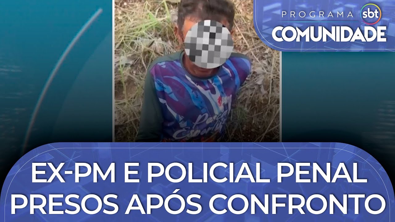 Troca de tiros: Ex-PM e policial penal presos após confronto