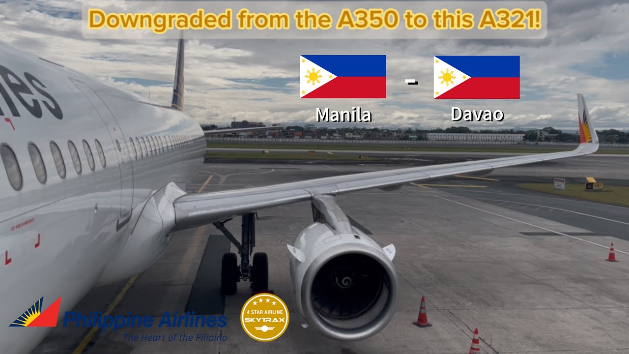 Flight Review: Philippine Airlines Airbus A321-200 [RP-C9903] Economy Class | Manila to Davao