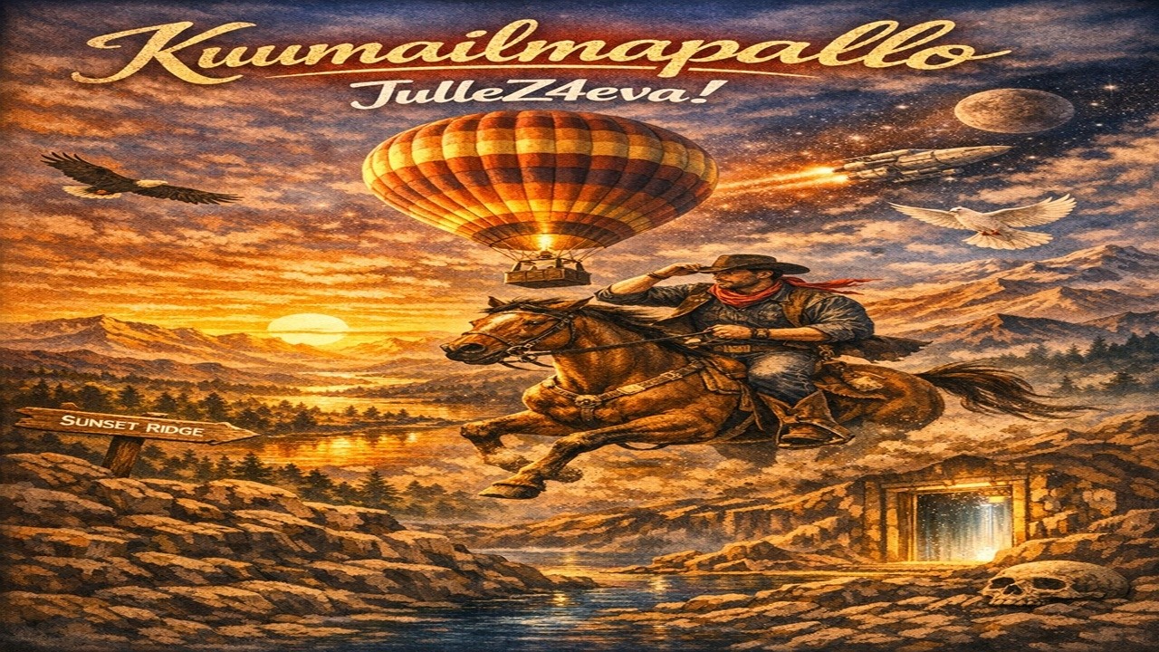 Kuumailmapallo – JulleZ4eva! (Lyriikkavideo)