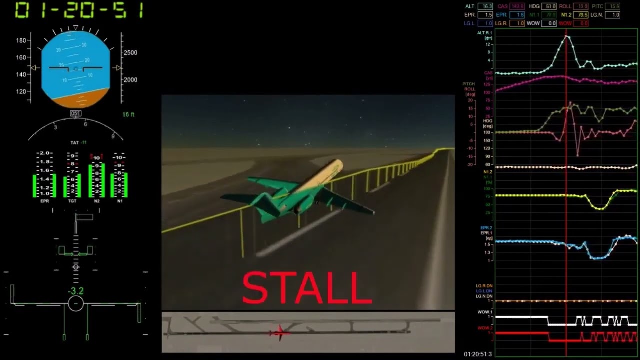 Bek Air 2100 CVR & Crash Animation