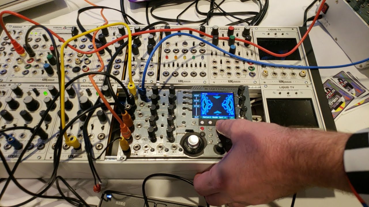 Demo of STRUCTURE - Digital Video Synthesizer at KnobCon 2018 by Erogenous Tones