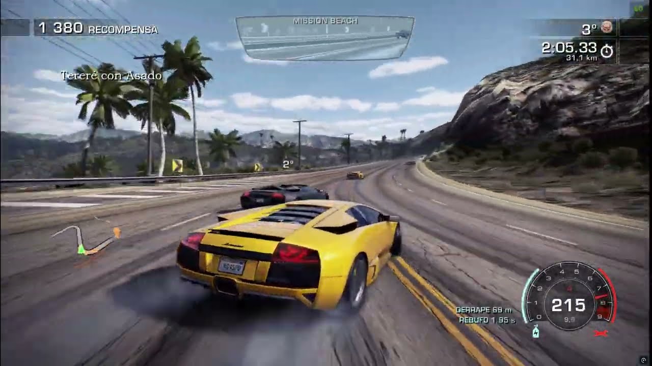 NFS Hot Pursuit Remastered - Lamborghini Murciélago LP 640 - Solo Carrera