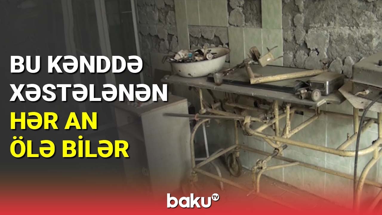 Balakəndə xarabalığa çevrilən xəstəxana - BAKU TV