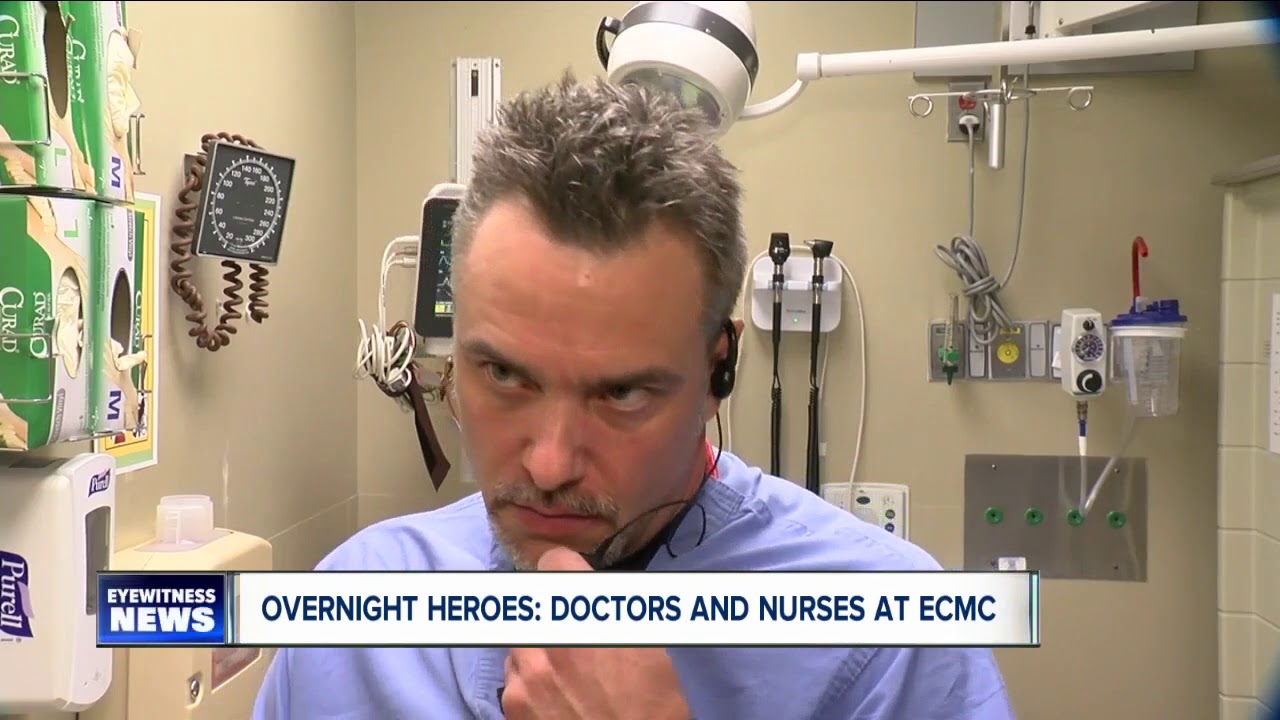 Overnight heroes: ECMC's emergency department staff