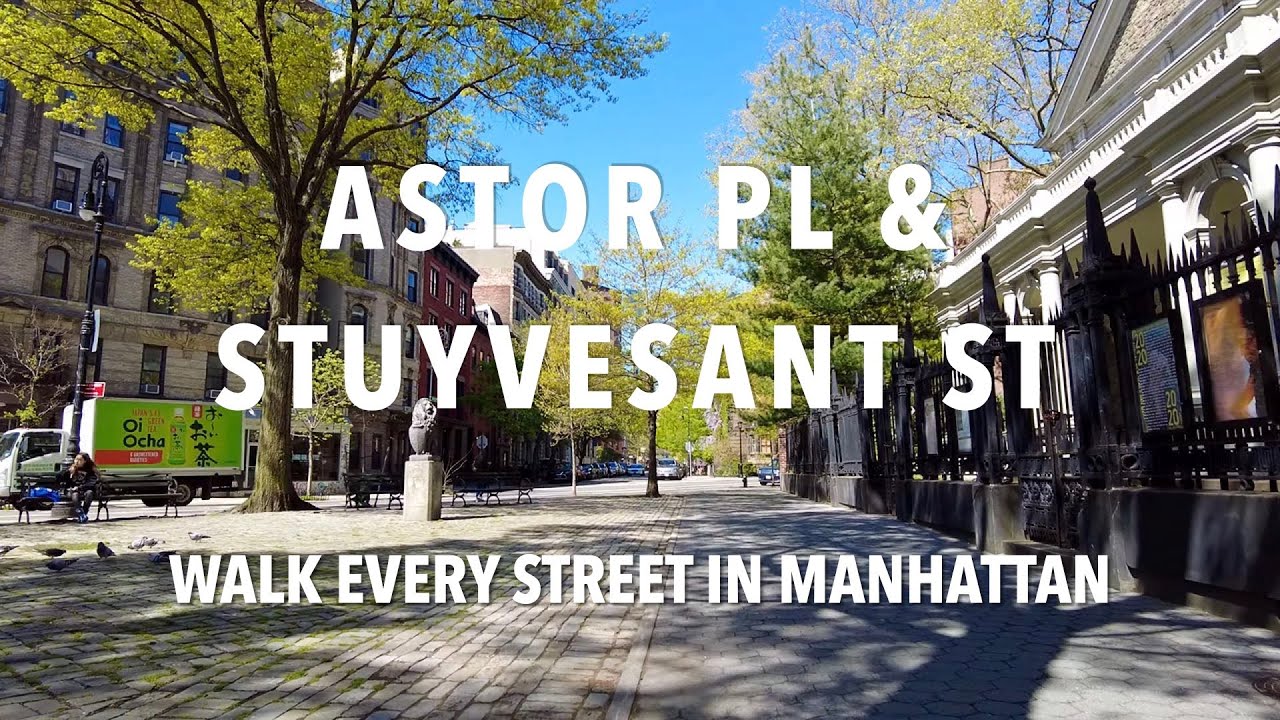 Walking Manhattan | Stuyvesant Street & Astor Place | East Village