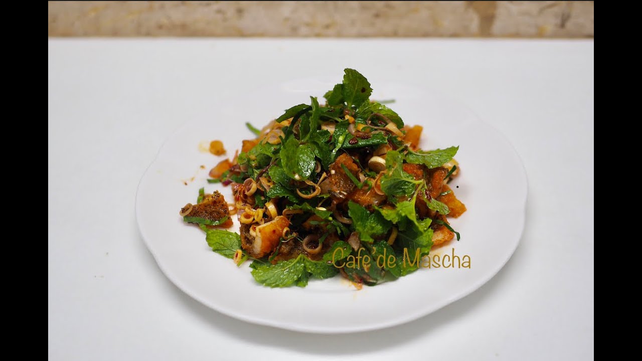 ยำปลาช่อนคีโต Fish salad Low carb
