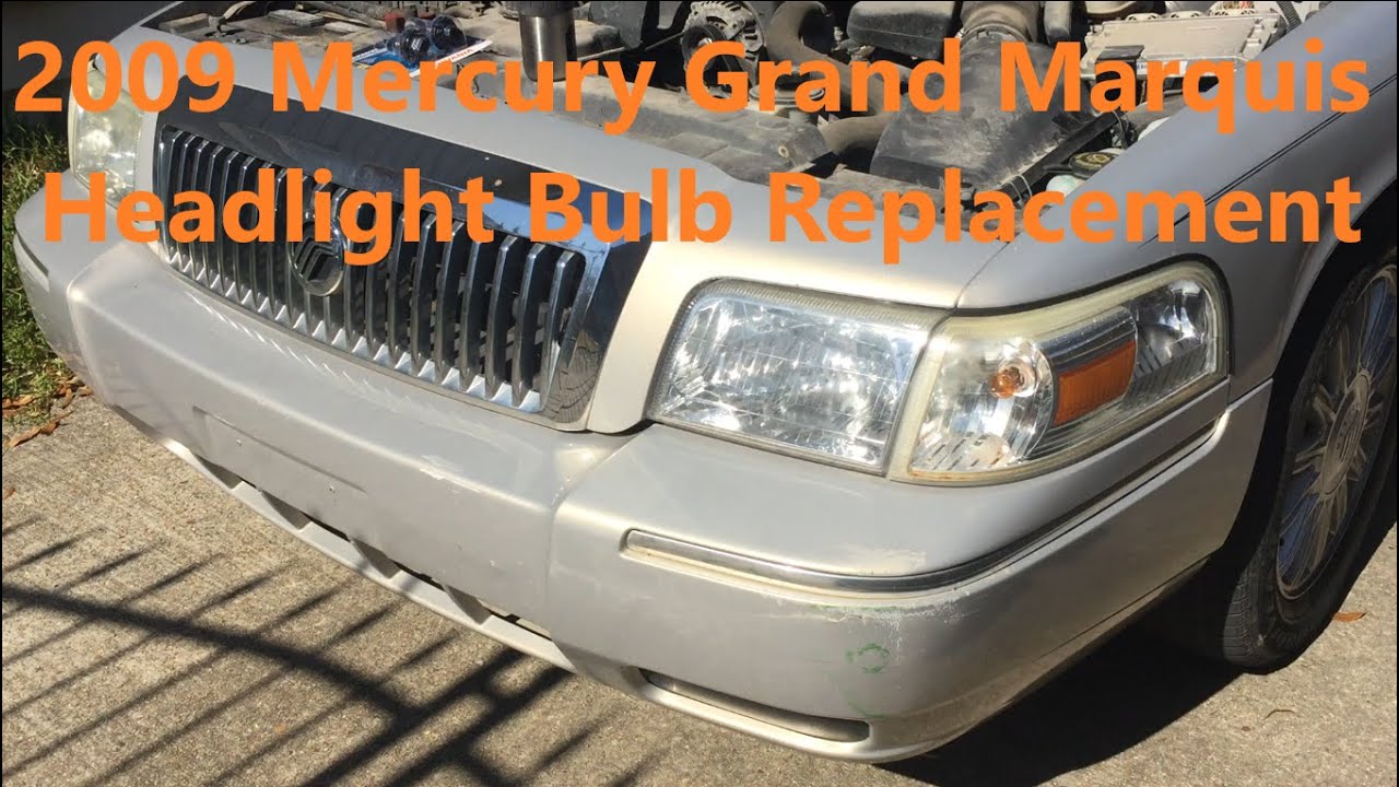 2009 Grand Marquis Headlight Bulb Replacement (Quick and Easy!)