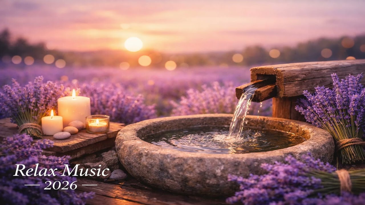 Relaxing Piano Music – Deep Sleeping, Meditation Healing and Calming Water Sounds for Peaceful Mind