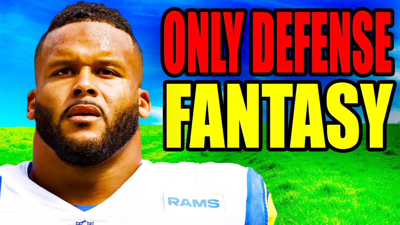 Madden Fantasy Draft But I Can ONLY Pick DEFENSE. (chaos)