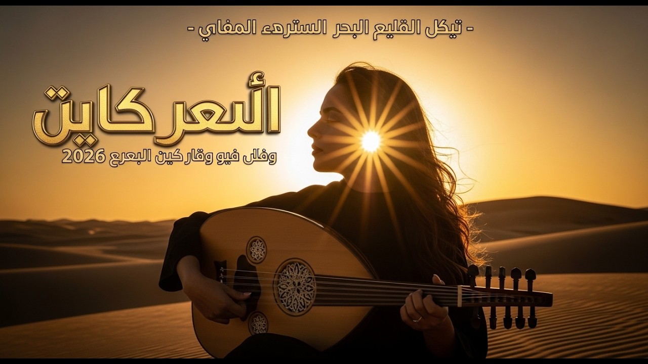 قَمَرٌ يَتِيمٌ يُرَافِقُ خُطُوَاتِ العَاشِقِينَ فِي طَرِيقٍ بِلَا نِهَايَة 🌙🏜️👣